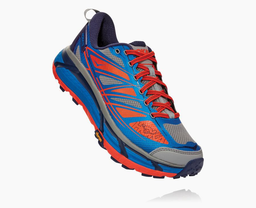 Hoka Australia One One Mafate Speed 2 - Mens Trail Shoes Blue - BJNYD-0564